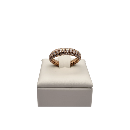Anello Oro Rosa 18kt con Diamanti Naturali |Atelier Orafo | prodotto4 | Atelier Orafo | 2400