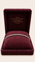 Bracciale Tennis in Oro Bianco 18kt con Diamanti Naturali con scatola_AtelierOrafo__scatola