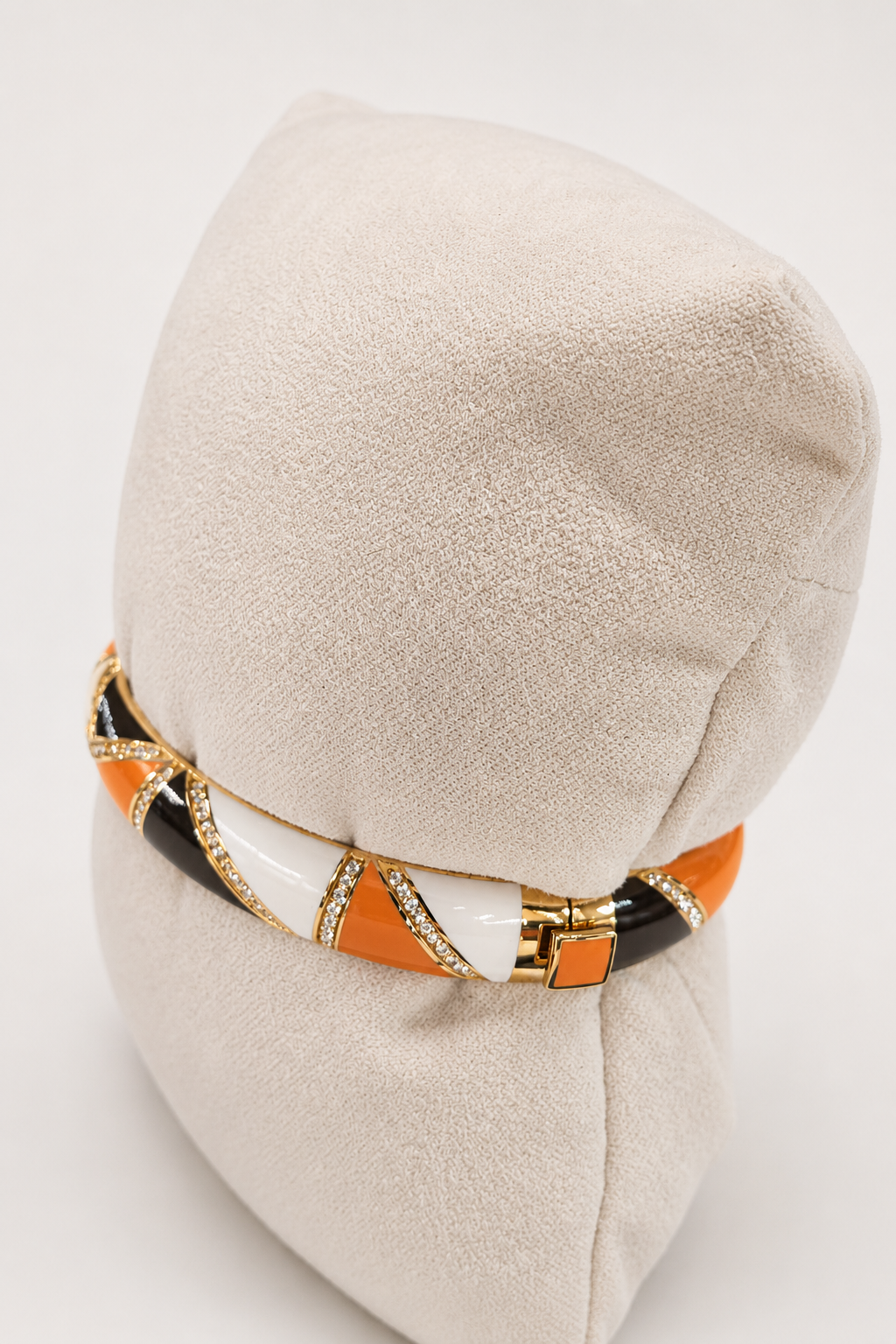 Bracciale in Oro Giallo 18 kt con Diamanti Naturali e HyCeram®