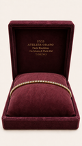 Bracciale Tennis in Oro Rosa 18 kt con Diamanti Naturali