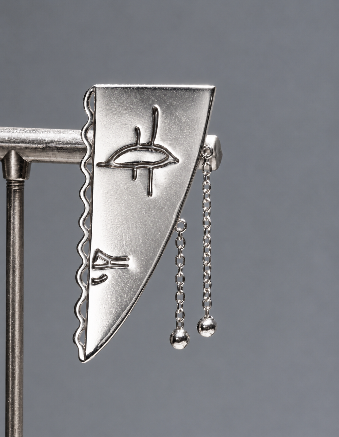 Orecchino Mi Ami Argento 925 | Atelier Orafo | supporto