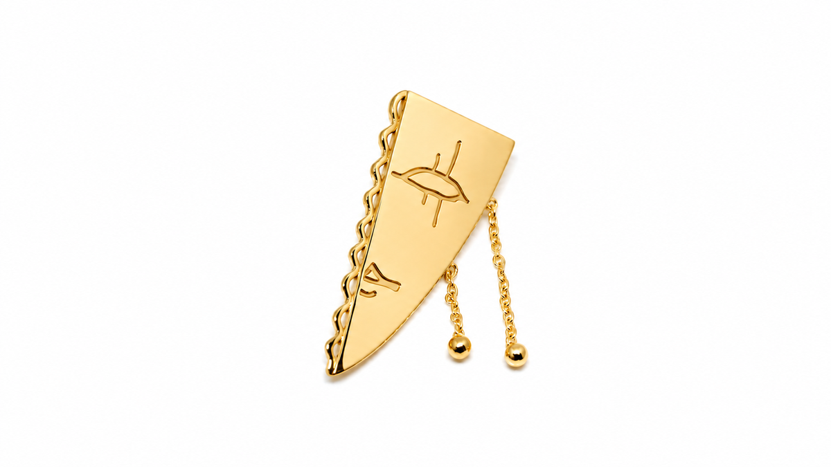 Orecchino Mi Ami Oro Giallo 9kt | Atelier Orafo | master